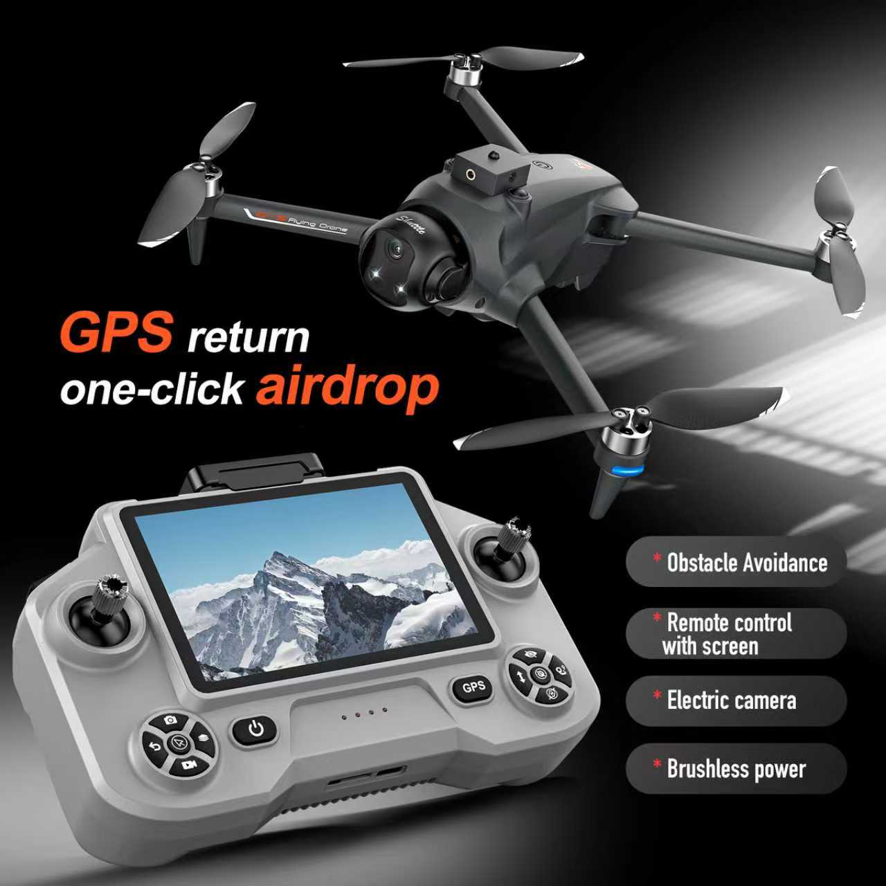 Drone Gps Mount - โดรน YL059 FPV GPS Quadcopter 8K