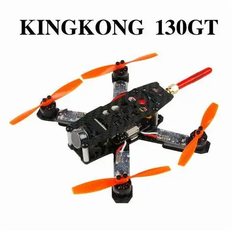 Drone Battery - คิงคอง LDARC 130GT โครงโดรนควอดคอปเตอร์ FPV สำหรับแข่งความเร็ว