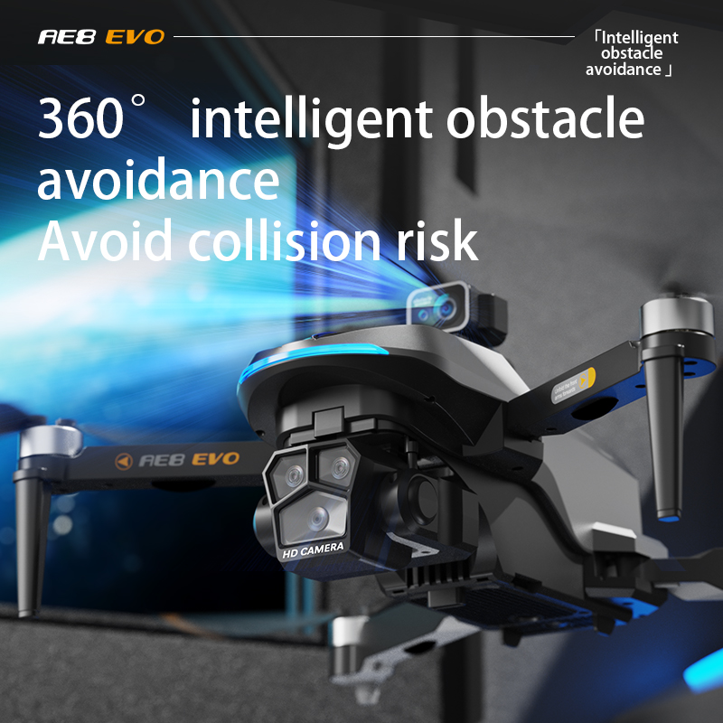 โดรนควบคุมระยะไกล AE8 EVO หน้า - Drone Gps Mount บทวิจารณ์และราคา
