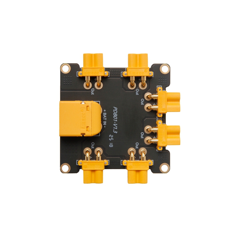 แผงจ่ายไฟ (PDB) XT30 แบบบัดกรี - Drone Power Distribution Board บทวิจารณ์และราคา