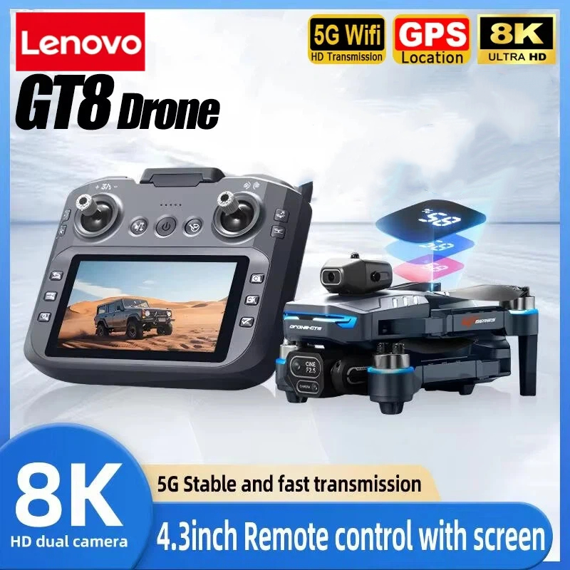 Lenovo GT8 8K Drone Profession - Drone Gps Mount บทวิจารณ์และราคา