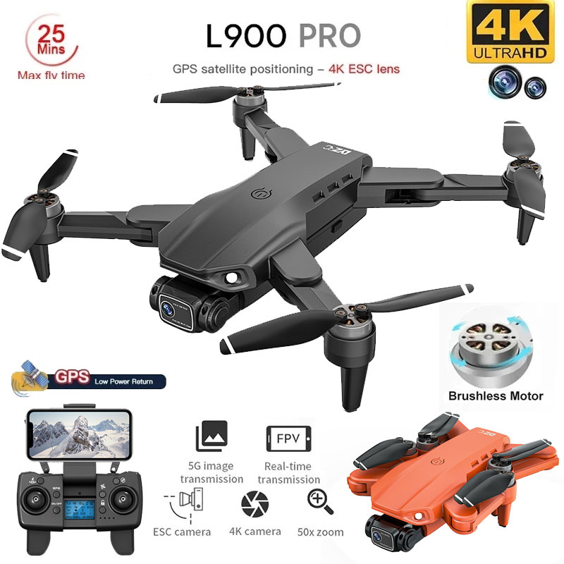 โดรน4K L900โปร GPS โดรน4K กล้อ - Drone Gps Module บทวิจารณ์และราคา
