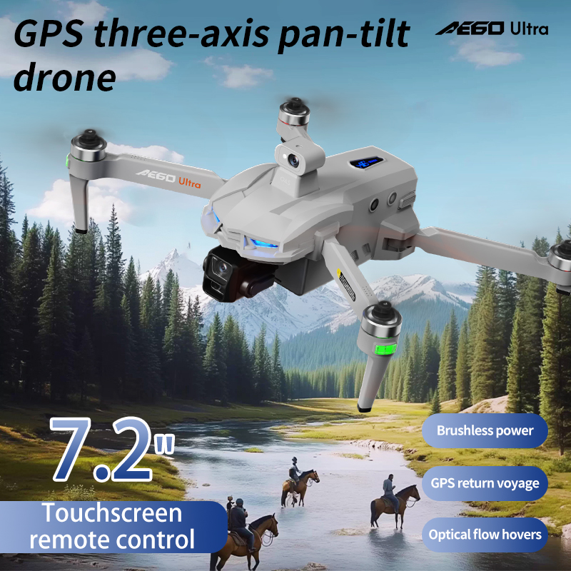 โดรน 2025 AE60 URTLA GPS กล้อง - Drone Gps Mount บทวิจารณ์และราคา