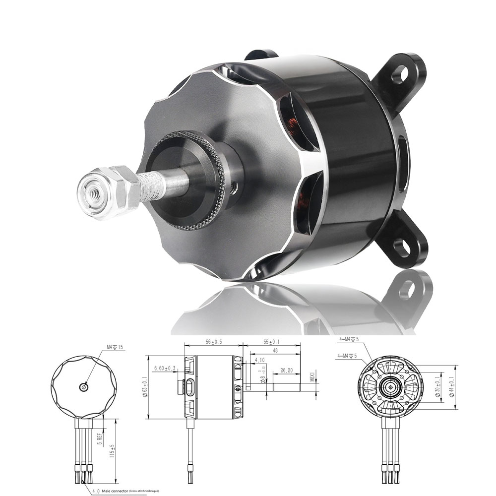มอเตอร์ไร้แปรงถ่าน LJ5330 กำลั - Drone Motor บทวิจารณ์และราคา