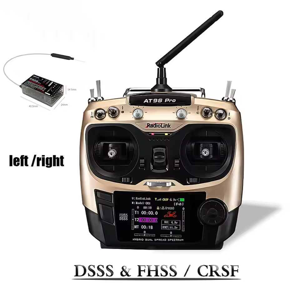 Radiolink AT9SPro 12CH 2.4G DS - Drone Battery บทวิจารณ์และราคา