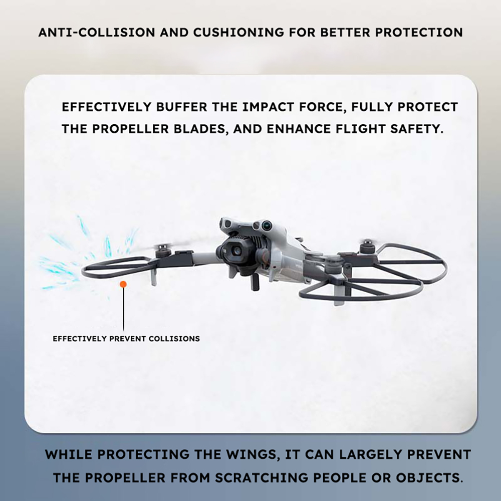 ตัวป้องกันใบพัดสำหรับโดรน DJI  - Drone Propeller Guard บทวิจารณ์และราคา