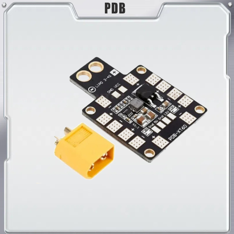 โมดูลจ่ายไฟ 3A PDB แบบ XT60 พร - Drone Power Distribution Board บทวิจารณ์และราคา