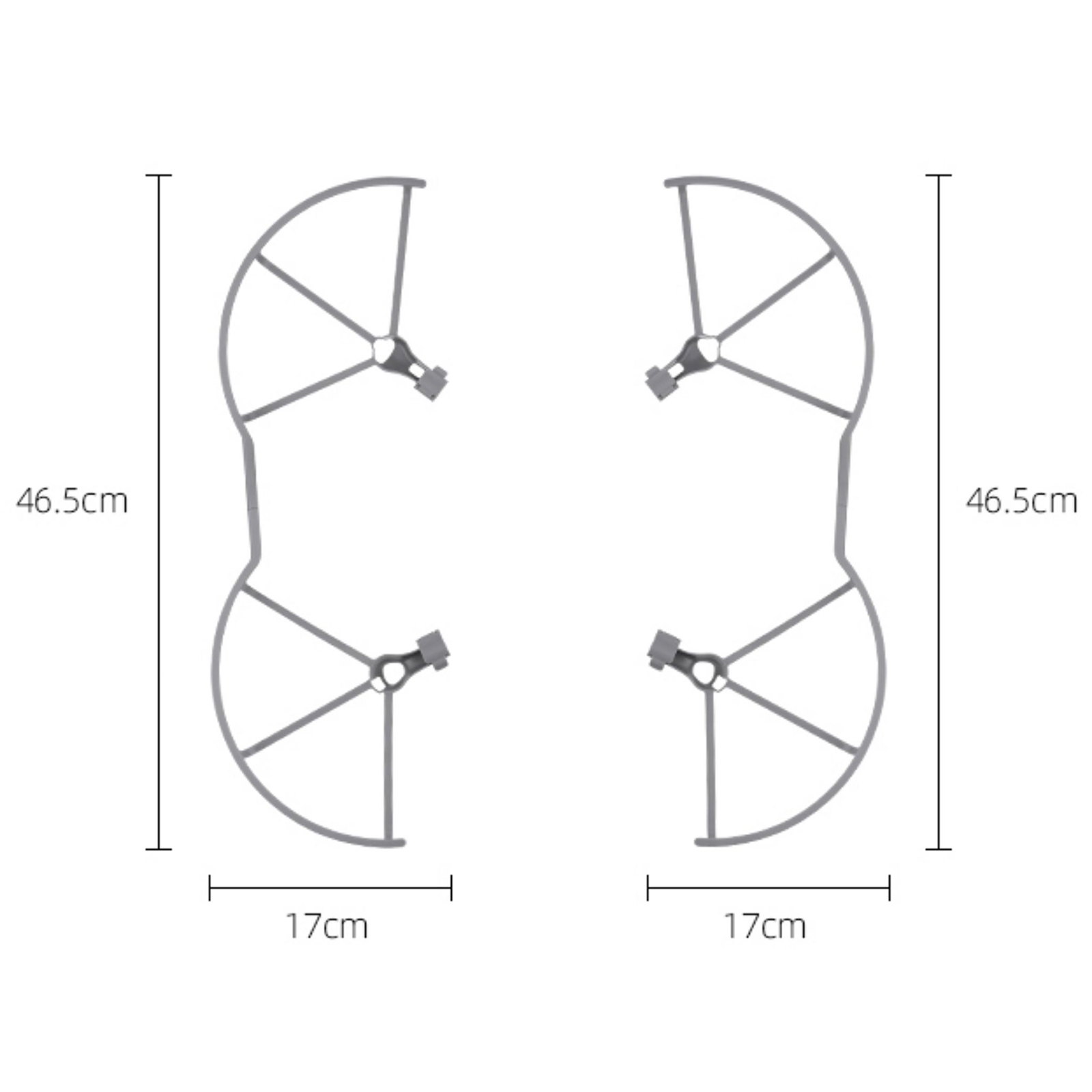 ตัวป้องกันใบพัดสำหรับ DJI Air  - Drone Propeller บทวิจารณ์และราคา