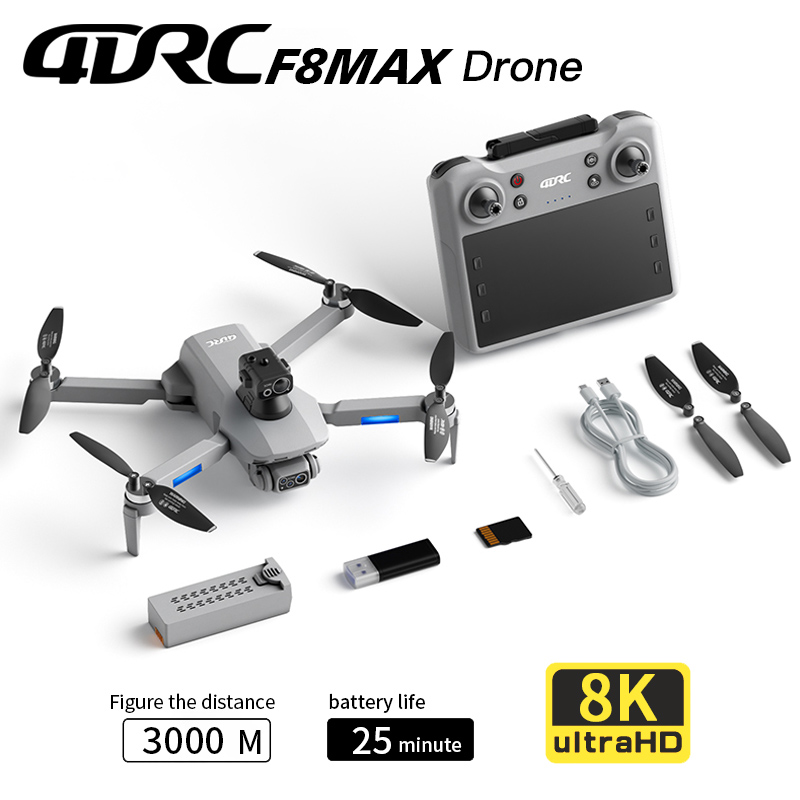 โดรน F8 MAX GPS ระดับมืออาชีพ  - Drone Gps Mount บทวิจารณ์และราคา