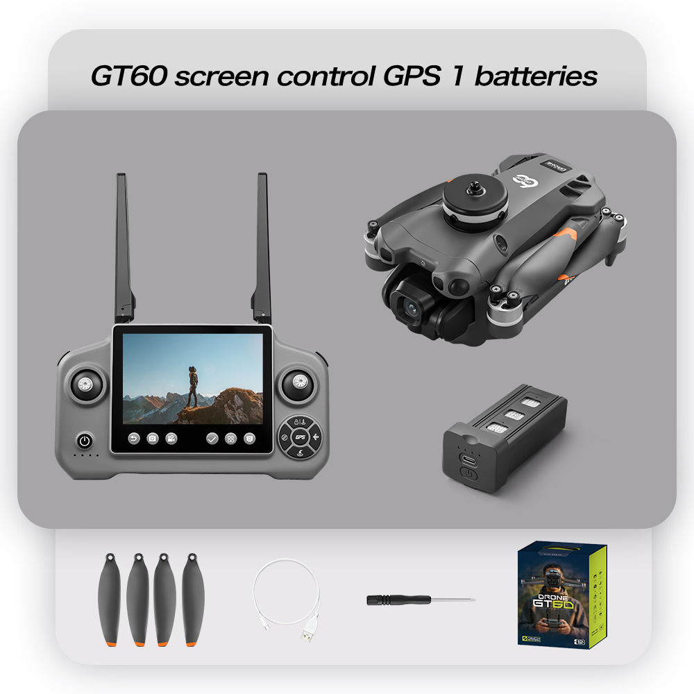 โดรน GPS รุ่นใหม่ GT60 กล้องคว - Drone Gps Mount บทวิจารณ์และราคา