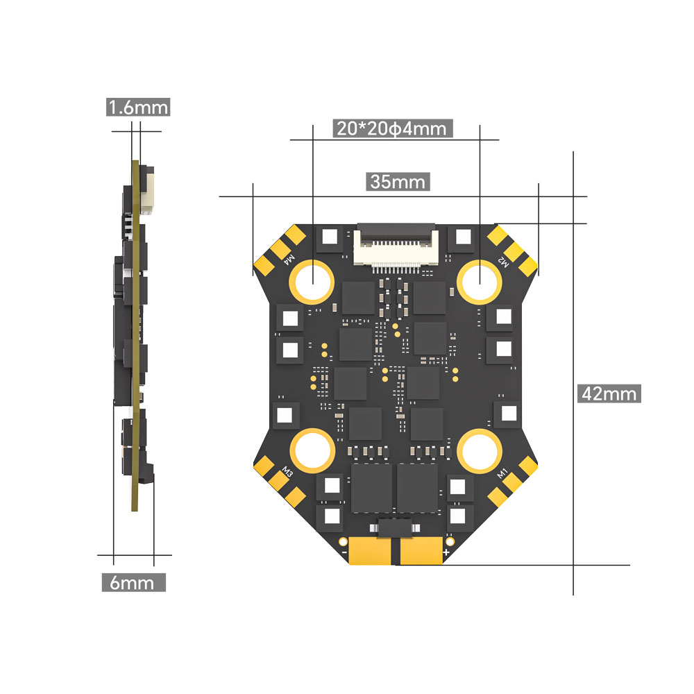 ชุดควบคุมการบิน iFlight Borg F - Drone Esc บทวิจารณ์และราคา